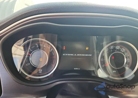 2016 Dodge Challenger R/T Scat Pack z USA, uszkodzony, nr VIN 2C3CDZFJ2GH225696